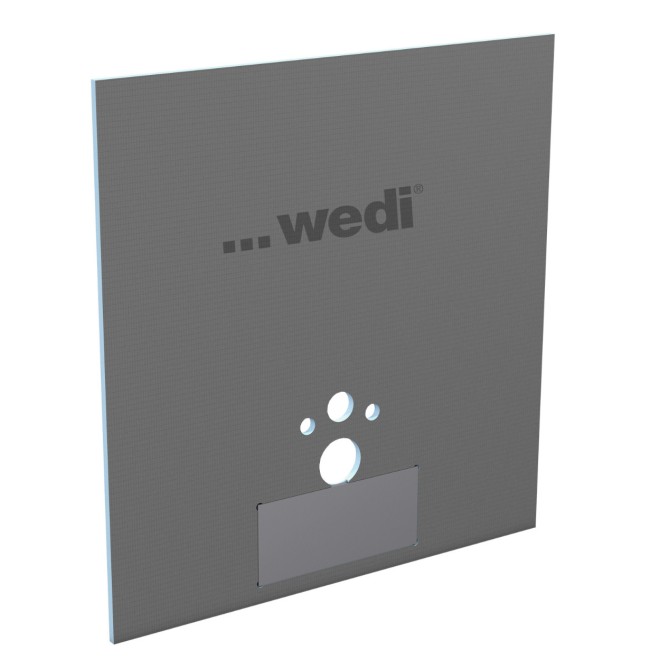 wedi I-Board Plus – reinforced front panel for wall-hung toilet installations